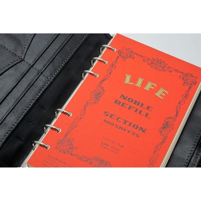 

Life Noble Refill Ring Binder A6 6-Hole Grid / Ruled / Plain Ready Kode 180