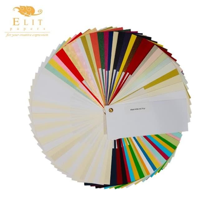 Sample Book Fancy Elit Papers - Buku Sampel Warna dan Tekstur Fancy