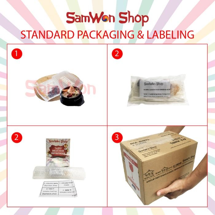 

Diskon! Promo Bumbu Samgyetang Ginseng Kurma Samwon 2 Porsi Sup Ayam Korea Halal