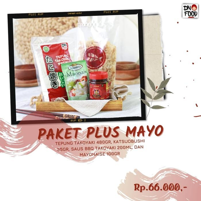 

Diskon! Promo Paket Takoyaki Dnfood + Mayones Frozen Snack Jepang