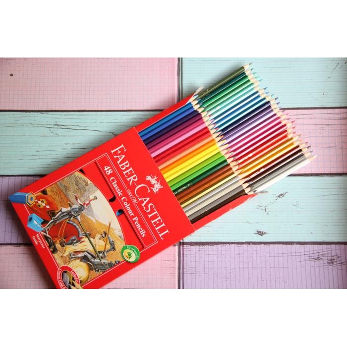 

Pensil warna faber-castell classic 48 warna