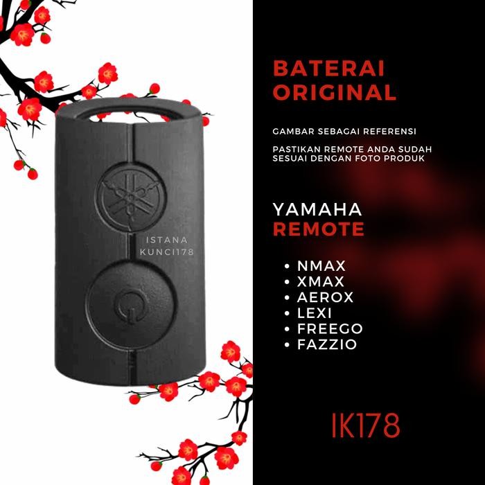 Baterai Remote Keyless Kunci Yamaha Nmax Original Panasonic
