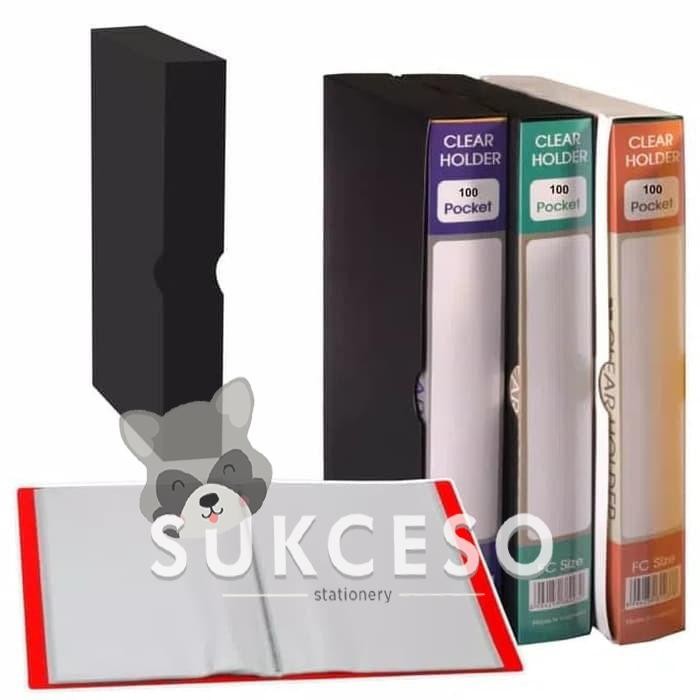 

Inter X Clear Holder F4 100 Pocket - Map Dokumen Murah Berkualitas Berkualitas