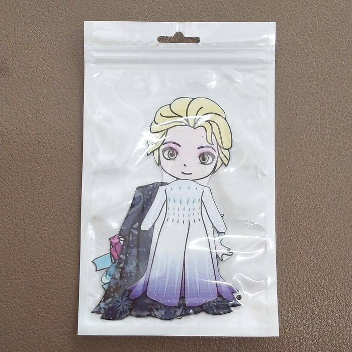 BONGKAR PASANG BAJU KERTAS MAGNET DRESS UP DOLL BUSY PAGE ELSA FROZEN KODE 1460