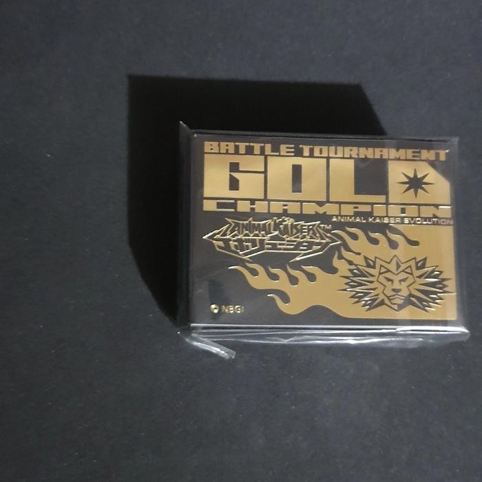 ANIMAL KAISER HORIZONTAL BATTLE TOURNAMENT GOLD CHAMPION DECK BOX KODE 594