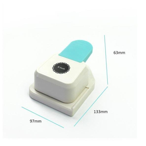 

Lace Corner Puncher - Pembolong Kertas Bentuk Renda 6 Inchi