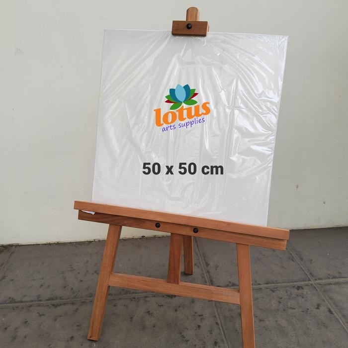 V-Tec Standing Wooden Easel Kanvas Lukis Stand Kayu Small