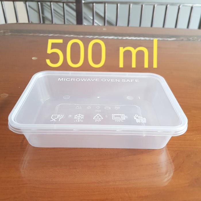 JT Thinwall 500ml kotak makan 500ml food box 500ml