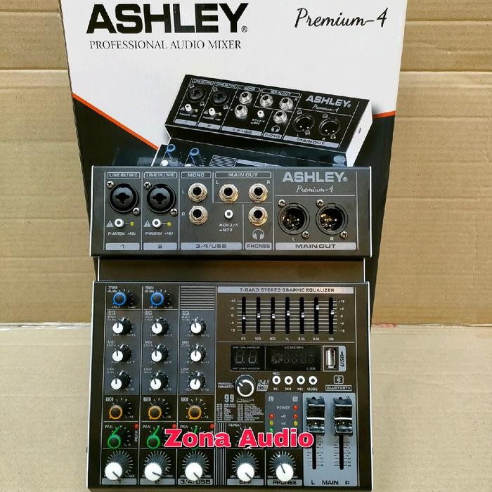 Mixer Ashley Premium 4 4 Channel / Ashley Premium 4 Original