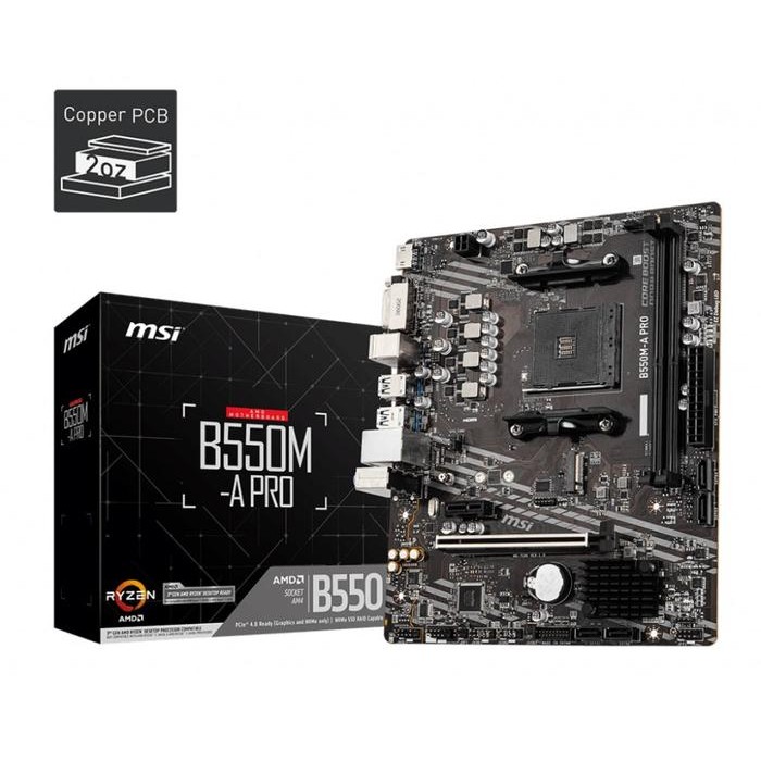 MSI MOTHERBOARD B550M A PRO