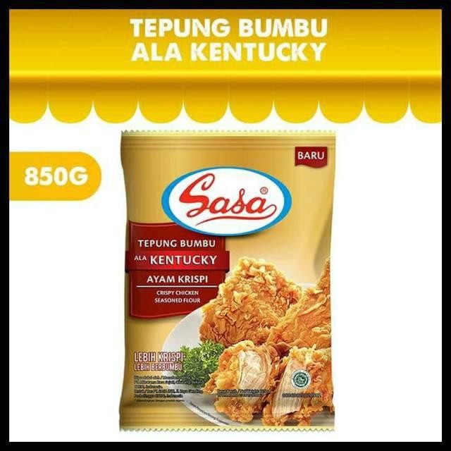 

New Tepung Sasa Ayam Krispi Kentucky 850 gr Perdus 12 Pcs Ready