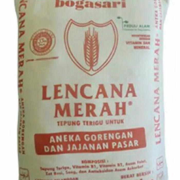 

Barang Terlaris Terigu Lencana Merah bal 25 kg Ready