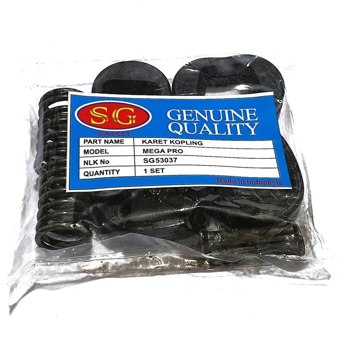 E907 KARET KOPLING (SET+PER) SG MEGA PRO / MEGA PRO NEW + PER