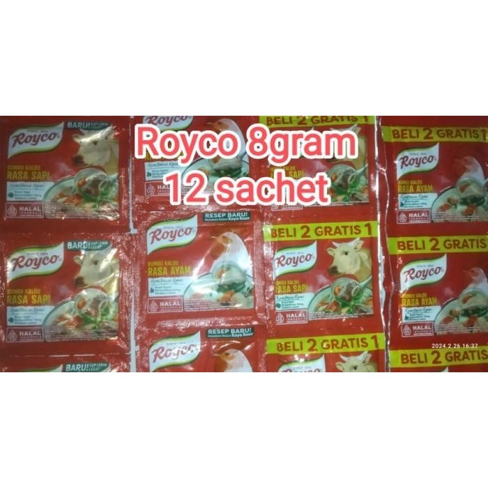 

(Allthebest) royco bumbu penyedap rasa 12sachet