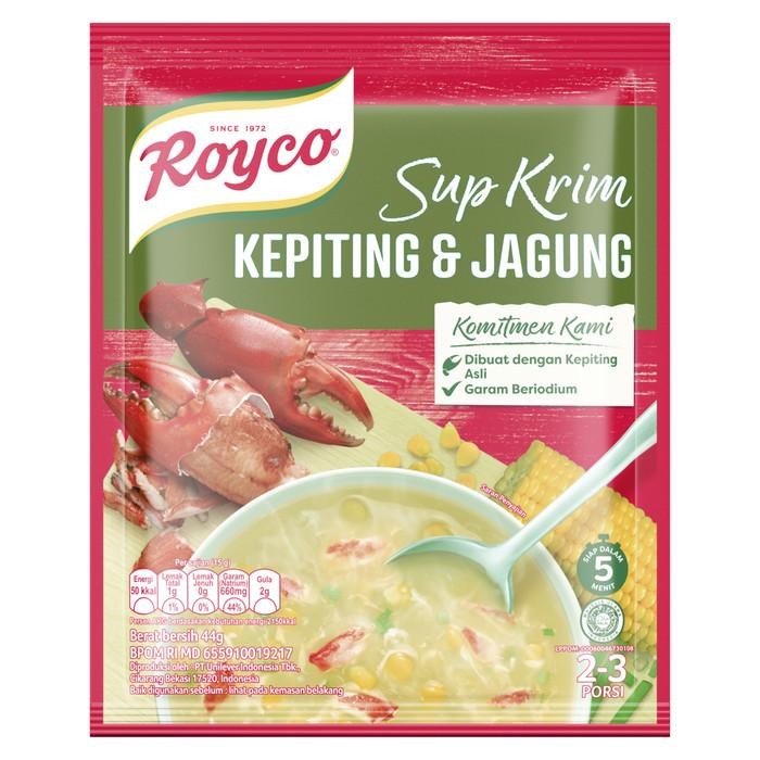 

(Allthebest) ROYCO CREAM OF CRAB CORN 44GR