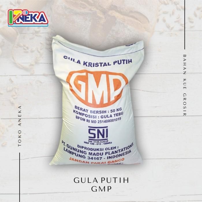 

(Allthebest) Gula Pasir Merk GMP Repack 1kg