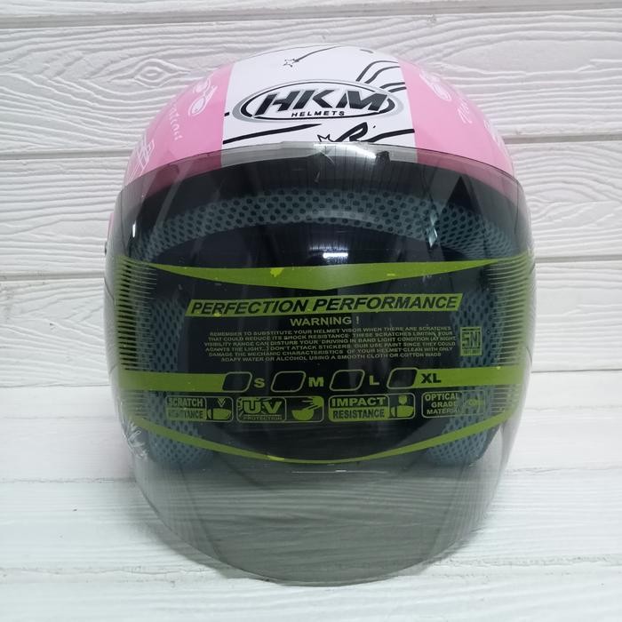 Helm Halfface Evolution Motif Traveling Pink Mirip Gm Evo Helm Dewasa
