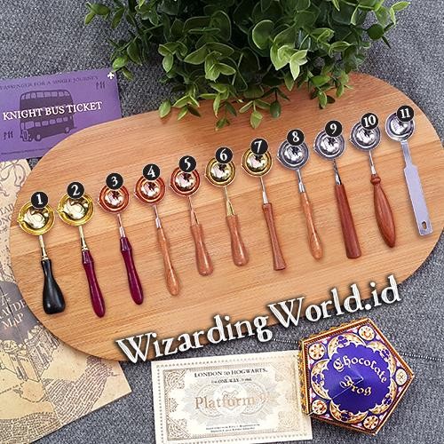 

ID SPOON WAX SEAL STAMP SENDOK LILIN SEGEL STEMPEL STAINLESS STEEL