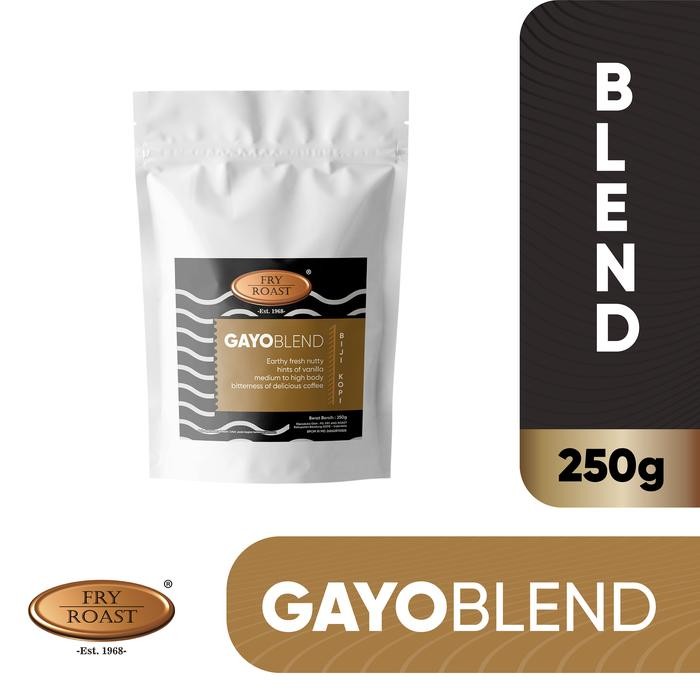 

KOPI GAYO BLEND GOLD 250 GRAM (ARABIKA/ROBUSTA) BIJI/BUBUK