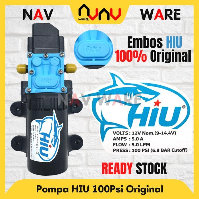 Original Pompa Air DC 12V HIU - High Pressure Sprayer 100Psi