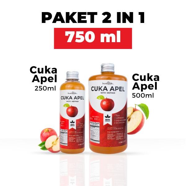 

BEST HONEY CUKA APEL WITH MOTHER 500 ML / 1000 ML