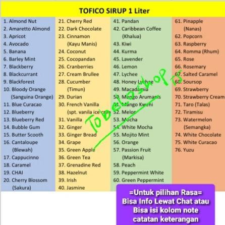 

TOFICO SIRUP / SIRUP TOFICO / SYRUP TOFICO / TOFICO / TOFICO SYRUP