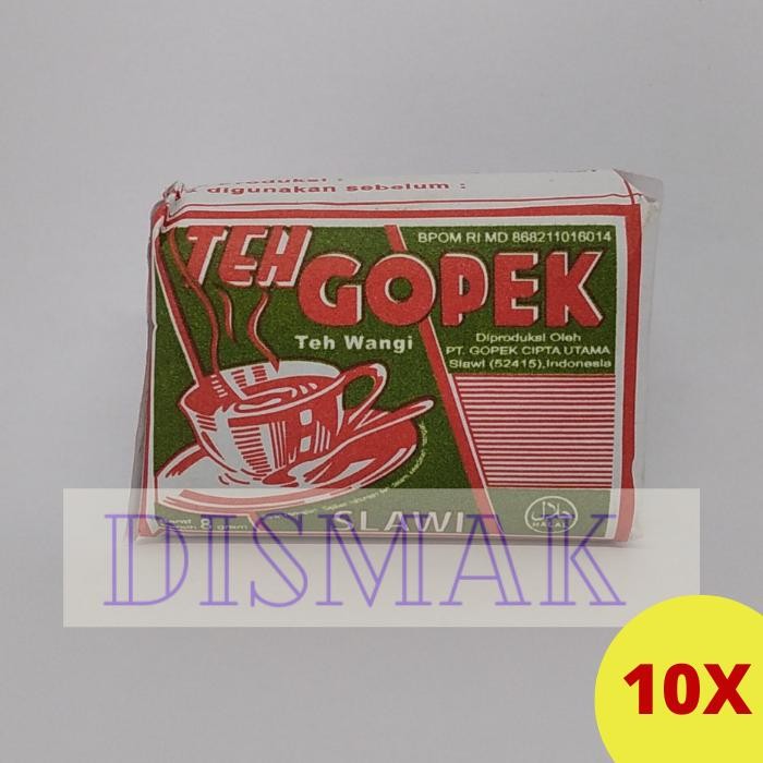 

TEH GOPEK SLAWI 10PCS X 40 GRAM