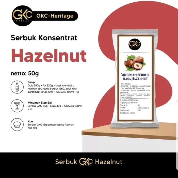 

HAZELNUT CONCENTRATE SIRUP POWDER (50 GRAM ) RENDAH GULA