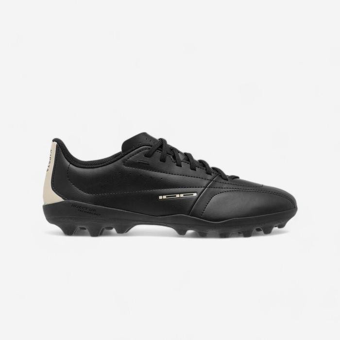 Decathlon Kipsta Sepatu Sepak Bola 100 Mg - Hitam - 8808623