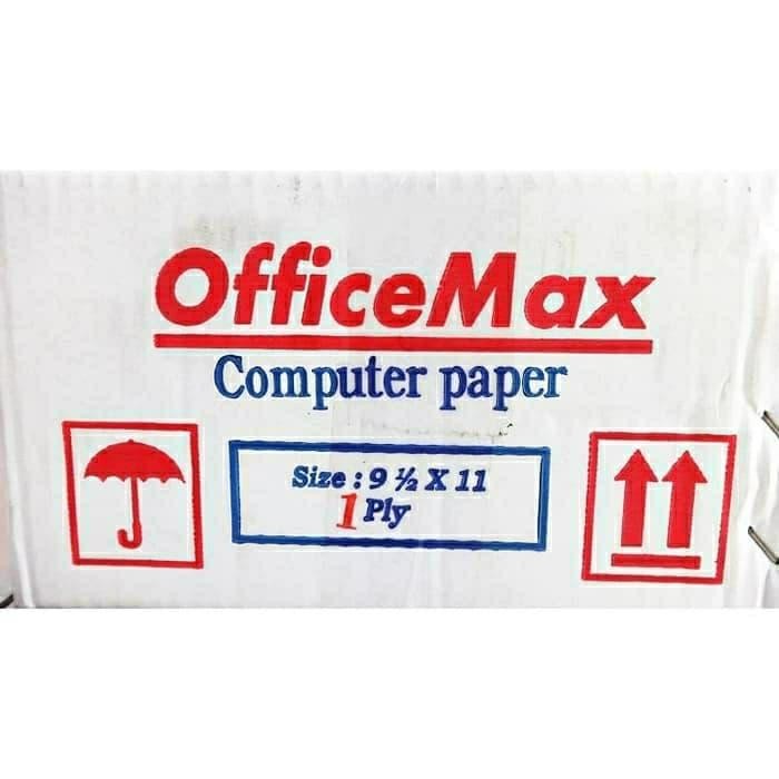 

Continous Form Office Max 1 Ply