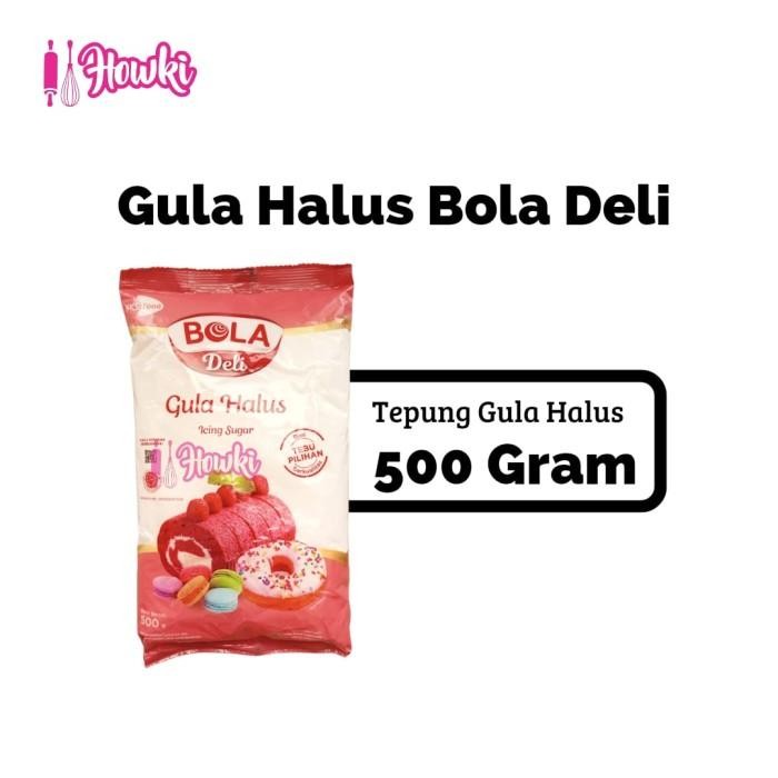 

(Allthebest) BOLA Deli Icing Gula Pasir Halus 500 gr