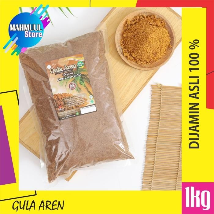 

(Allthebest) 1 kg Gula Aren Organik / Gula Semut Palm Sugar / Aren SQ 1000 gr