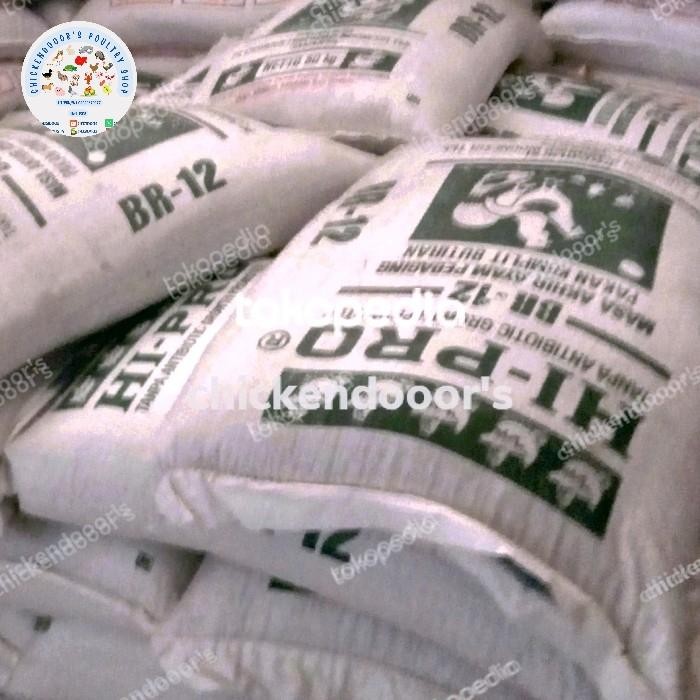 Charoen Pokphand Hi-Pro BR12 Pur Ayam Pedaging Broiler Pejantan CP Pakan Hi-Pro 50kg Bebek Entog