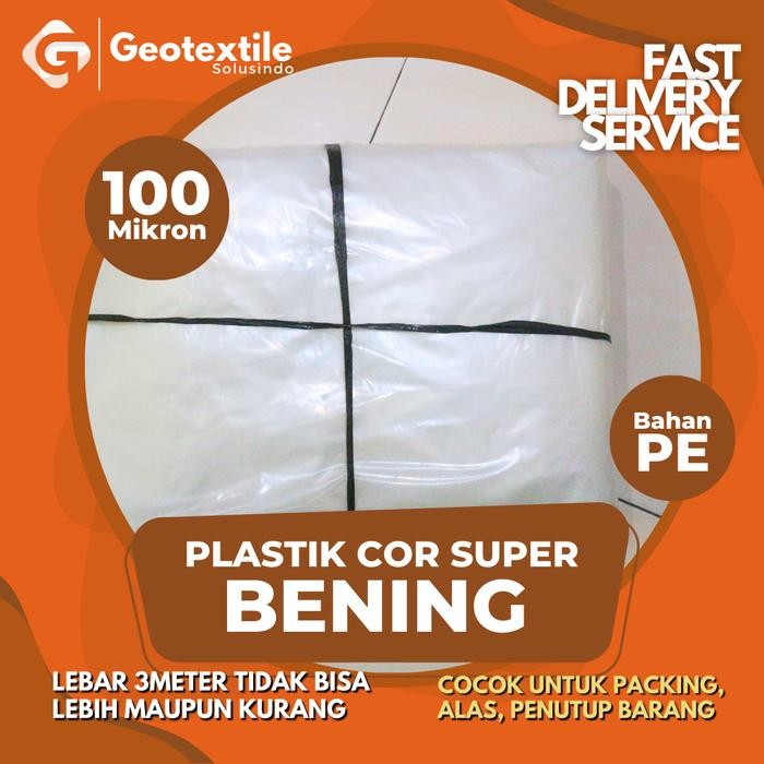 

Plastik cor Bening 100 Mikron Pack