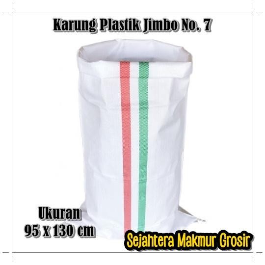 

Karung Plastik Packing Putih Tebal Jumbo 150kg Jimbo No 7 95 x 130 cm MINIMAL ORDER 5