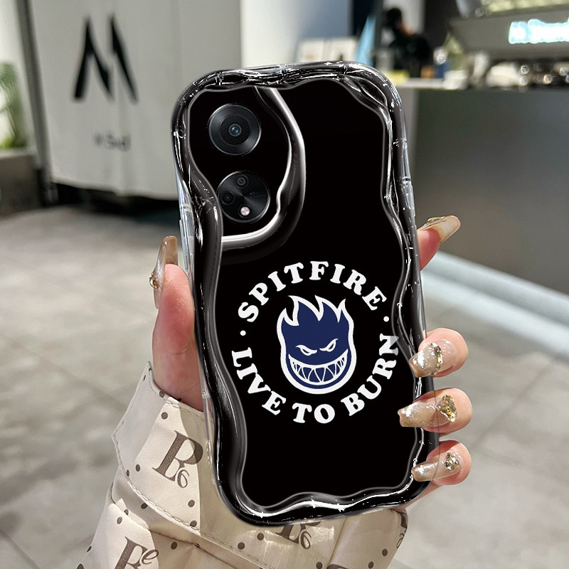 Casing Hp Untuk OPPO A98 5G A1 5G F23 5G Case Api Kartun Kasing Silikon Softcase Bezel Cesing ponsel