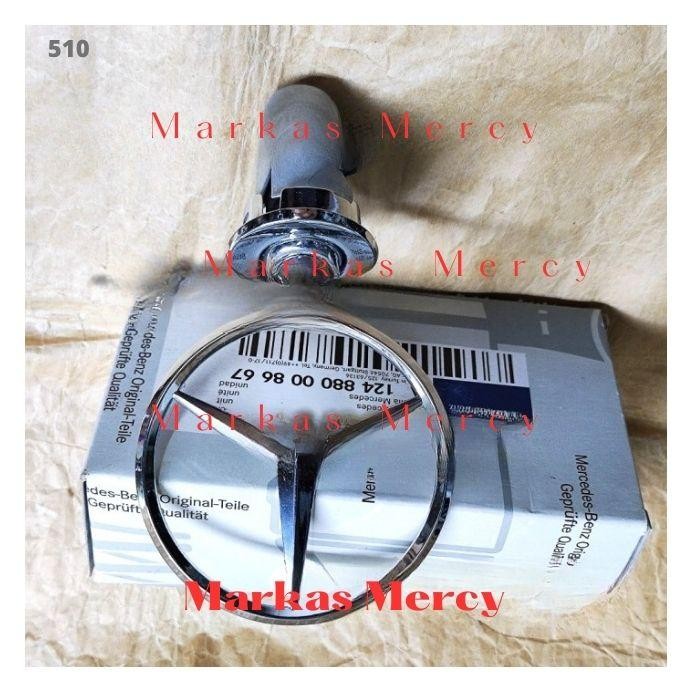 Discount Logo Bintang Kap Mesin w124 Lama / Emblem Mercedes Benz