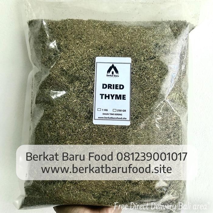 

Dried Thyme Leaves 1 kg / Dry Thyme Leaf / Daun Timi Kering 1 kg
