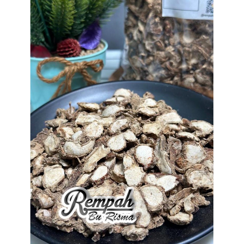 Kencur Kering 1 Kg Iris Tipis / Kencur Kering Bersih Kualitas Terbaik
