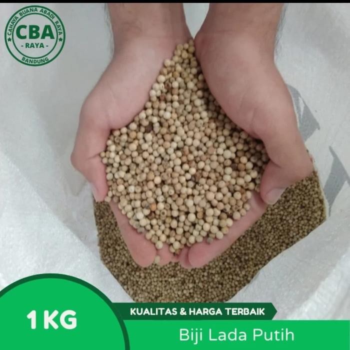 

Lada Putih Biji Utuh 1Kg / Merica / White Pepper Whole Super