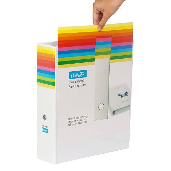 

ID ODNER INSERT RING BINDER BANTEX 8562 A4 2D 65 MM