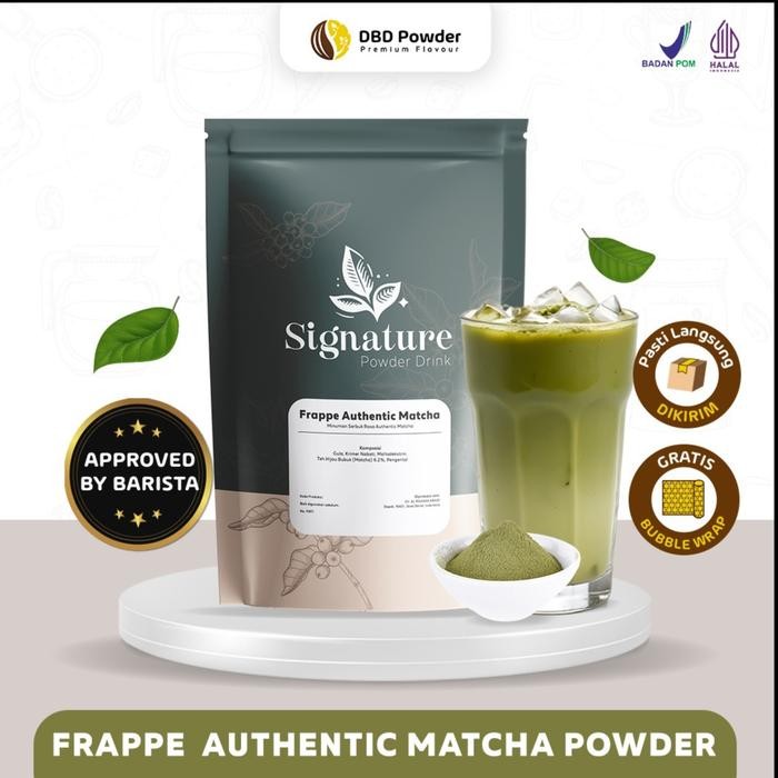 

Powder DBD Matcha Authentic 1kg / Bubuk Minuman Premium Matcha 1kg