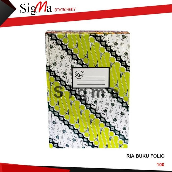 

ID BUKU FOLIO 100 LEMBAR RIA / BUKU AKUNTANSI (PCS)