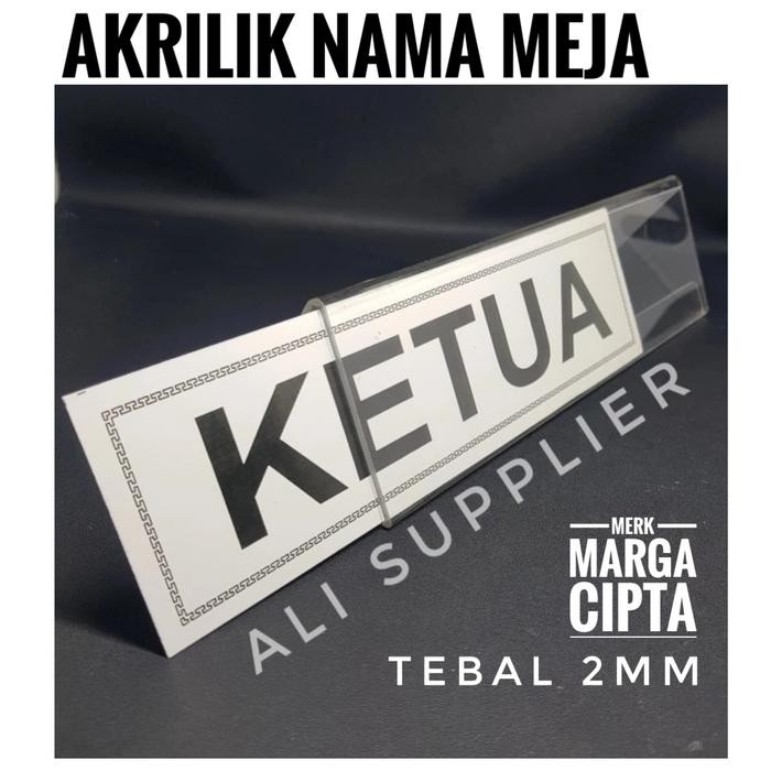 

ID NAMA MEJA PANITIA SIGN HOLDER AKRILIK / ACRYLIC PAPAN NAMA MEJA / TENT CARD AKRILIK MURAH / NAME