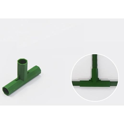 Konektor Rangka Rumah Kaca Konektor Tee Ajir 11Mm Green House