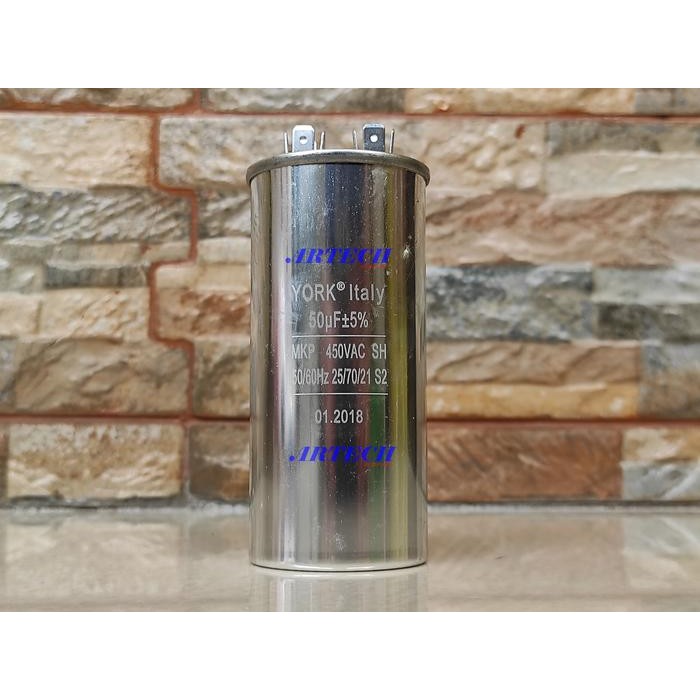 YORK 50 UF - 450V KAPASITOR / CAPACITOR AC (CAPACITOR)