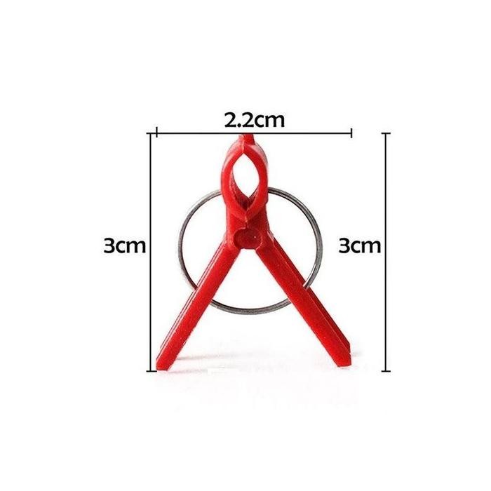 Grafting Klip Merah Grafting Clip / Klip Okulasi / Penjepit Merah