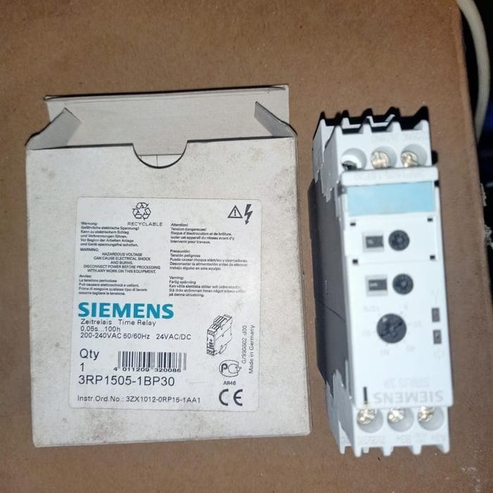 TIME RELAY SIEMENS 3RP1505-1BP30