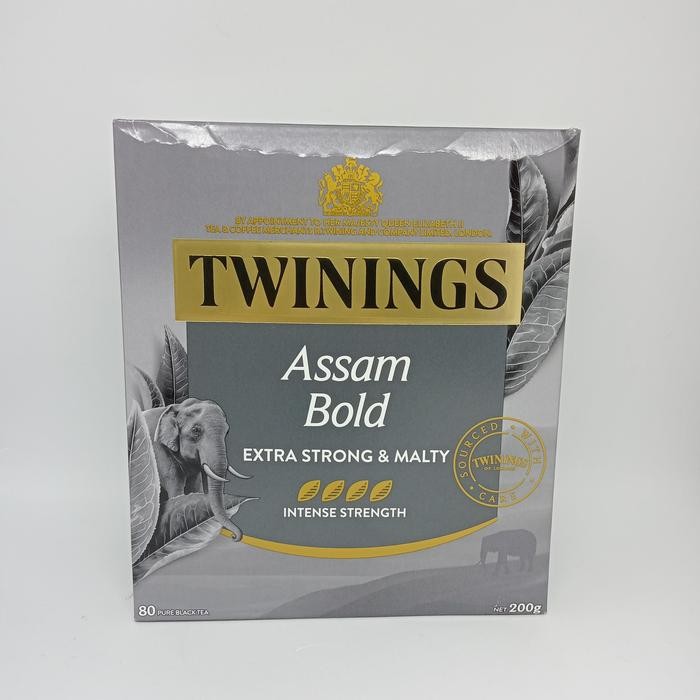 

Teh Twinings Assam Bold ( Extra Strong & Malty ) 80 Bags 200 Gr