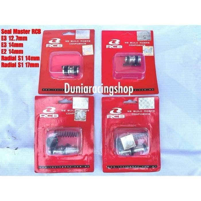 Seal Master Rem Sil Master Rem Merk Rcb Untuk Master Rem Rcb Oval 14Mm Kotak 14Mm Kotak 12.7Mm